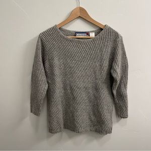 Concrete vintage gray sweater medium